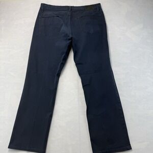 Dockers Mens W32 L30 Navy Flat Front Dress Pants Classic Fit